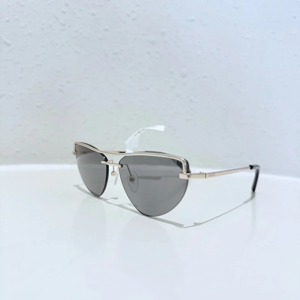 Pucci Emilio Pucci 59 mm Women’s Cat Eye Gold Smoke Sunglasses